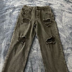 Black Ripped Jeans